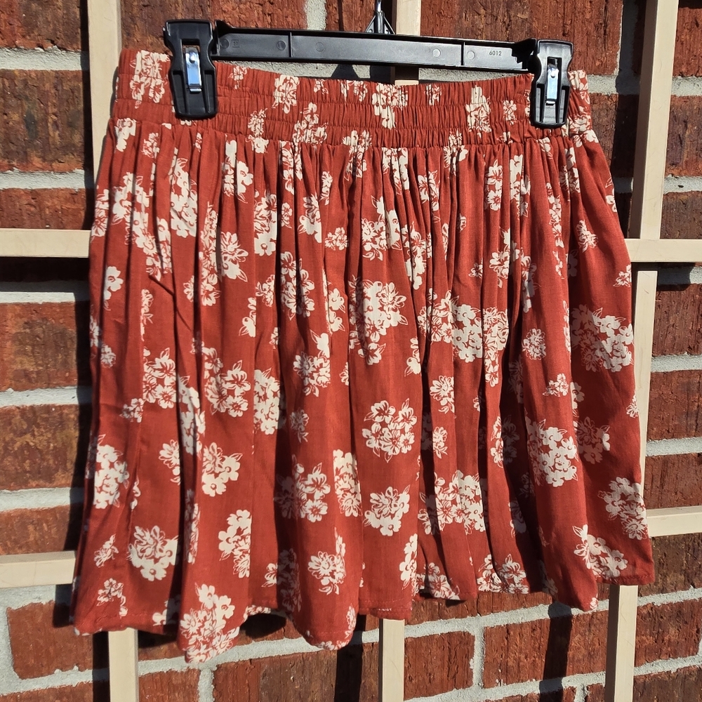 Forever 21 Floral Mini Skirt M